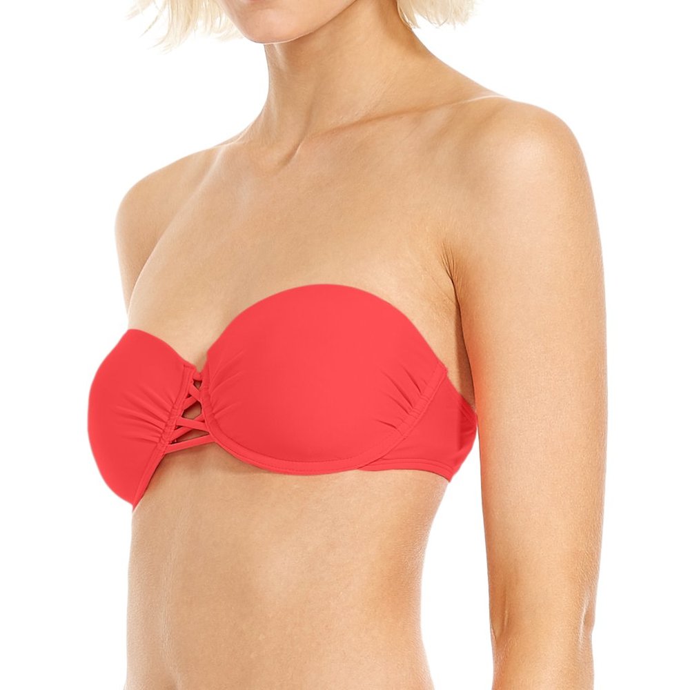 NWT Body Glove Push- up Rita Bandeau Top in Diva